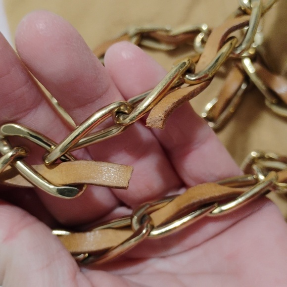 Auth Louis Vuitton Mini Camille Denim Chain Shoulder Bag W Dust Bag SP0070 - Picture 13 of 14